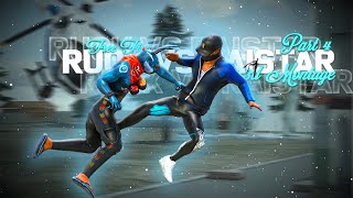 RUOK vs RAISTAR Part 4 🔥 3D ANIMATION MONTAGE FREE FIRE MAX ❤️ Edited by PriZzo FF How to make MODEL [upl. by Ymme]