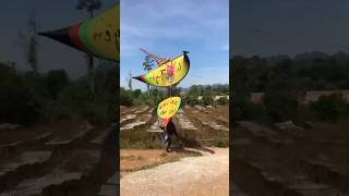 Thả diều cõng giàn sáo gì đây các bạnvietnamkite kite xuhuong layangan patang youtubeshorts [upl. by Sandry]