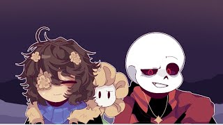 kind  Undertale  flowerfell  ft Sans Frisk Flowey [upl. by Freud]