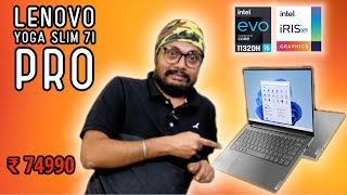 Lenovo Yoga Slim 7 Pro  82NC00EWIN  Intel EVO Certified Thin amp Powerful  Detailed Review [upl. by Adiraf185]