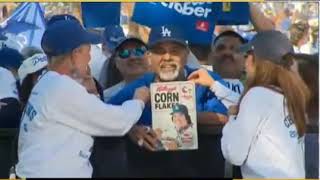 CBS Reporters Interview Fans at LA Dodgers Parade 2024 [upl. by Chavaree]