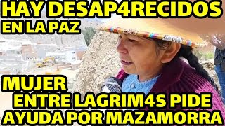 POBLADORES DE BAJO LLOJETA PIDEN AYUDA A LAS AUTORIDADES HAY MAS DE 40 AFECTADOS POR LAS MAZAMORRA [upl. by Winfrid363]