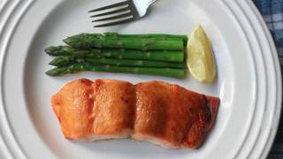 Miso Maple Salmon Recipe  Broiled Salmon with Miso Maple Glaze [upl. by Irim]