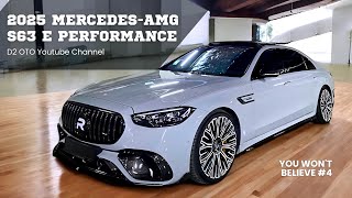 NEW 2025 Mercedes AMG S63 E Performance  A Hybrid Masterpiece of Power and Luxury [upl. by Ahsila688]