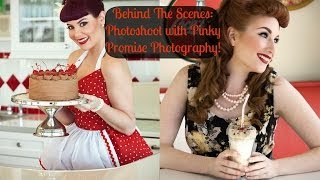 Pinup Photoshoot Behind The Scenes with Pinky Promise Photography [upl. by Mariann]