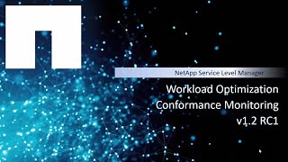 Workload Optimization and Conformance Monitoring in NetApp Service Level Manager [upl. by Anaed]