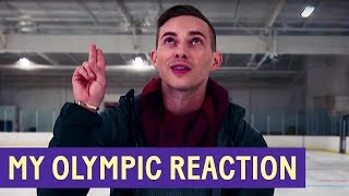 Reacting to the 2018 Winter Olympics  Adam Rippon [upl. by Htebezile]