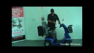 Shoprider Endeavour mobility scooter demonstration [upl. by Valsimot]