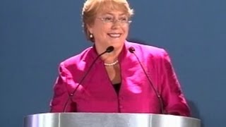 Michelle Bachelet quotHe tomado la decisión de ser candidataquot [upl. by Lanford800]