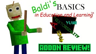 BALDIS BASICS IN EDUCATION AND LEARNING  Minecraft AddonMod Review Bedrock [upl. by Niko]