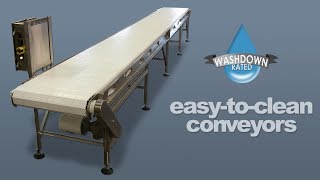 Easy To Clean Conveyor [upl. by Salamanca963]