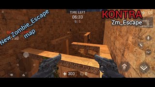 Kontra Multiplayer Fps  New Zombie 🧟 Escape Map Gameplay  NEW UPDATE [upl. by Landre]