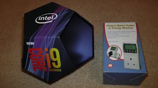 Overclocked i99900K to 5 GHz Actual Power Consumption [upl. by Fanchette625]