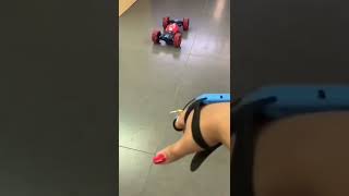 Large Dual Remote Control Gesture Sensing Stunt Transforming RC Car [upl. by Eden]