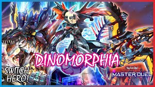 DINOMORPHIA COMBO DUEL TRIANGEL YuGiOh Master Duel dinomorphia masterduel [upl. by Niu]