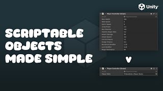 ScriptableObjects in Unity Made Simple  BiteSized Tutorials [upl. by Nadnarb]