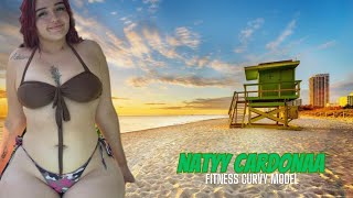 Naty Cardona MISS Model Fashion Model Actress Influencer top Curvy model plus size [upl. by Ramo]