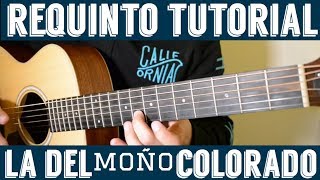 La Del Moño Colorado  Requinto  Intro Tutorial de Guitarra  Cumbia  TABS [upl. by Cheyney]