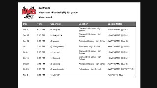 Meacham Middle School Hype Video 2024 Fort Worth Tx [upl. by Winnie]