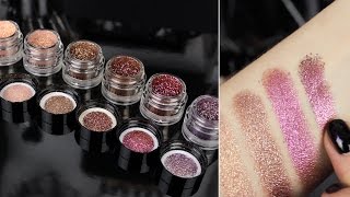 INGLOT Pure Pigment Collection  swatches [upl. by Mcgean885]