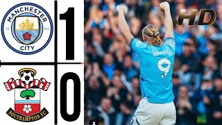 Manchester City vs Southampton 10 EXTENDED HIGHLIGHTS  Haaland Goal  Premier League 202425 [upl. by Lenahtan]