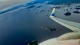 4K – Full Flight – Alaska Airlines – Boeing 737890 – SITJNU – N528AS – AS67 – IFS 836 [upl. by Pellet]