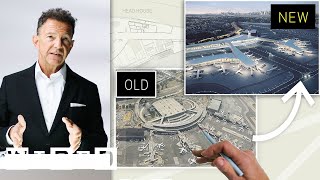 Airport Expert Creates the Ideal Layout for LaGuardia Airport New York  WIRED [upl. by Orlina]