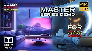 DOLBY VISION quotMaster Seriesquot 2000 NITS DEMO for PANASONIC Z95A amp SONY A95L 4KHDR  Download Avlb [upl. by Aibonez]