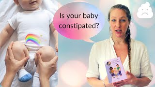 Relieve Constipated Baby Learn how to Give Baby Massage for Bowel Release [upl. by Ytomit]