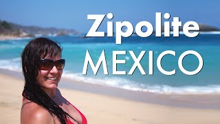 Playa Zipolite Mexico  A quiet beautiful beach town [upl. by Nwadal]