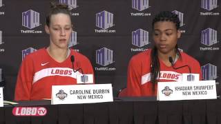 2013 Mountain West Basketball Tournament  Opening Statement amp Players PostSDSU Press Conference [upl. by Cob51]