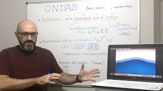 Física 301 Introducción al movimiento ondulatorio definición clasificación velocidad de las ondas [upl. by Imoyaba350]