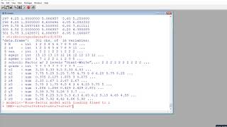 Using Lavaan and semPlot in R for Confirmatory factor analysis video 1 cfa function [upl. by Nelloc]