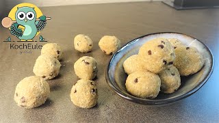 Bliss Ball für den kleinen Hunger zwischendurch  gesunde Cookie Dough Bites  𝑲𝒐𝒄𝒉𝑬𝒖𝒍𝒆 [upl. by Paulson]