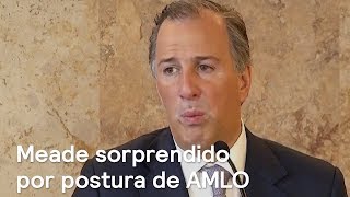 Meade sorprendido por postura de AMLO  En Punto con Denise Maerker [upl. by Aikemahs846]