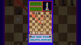 Ponziani Opening Jaenisch Counterattack shorts chess [upl. by Eam542]