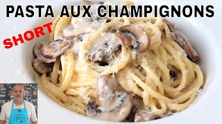 tagliatelles aux champignons à la crème [upl. by Irrot]