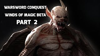 Warsword Conquest Winds of Magic Walkthrough Part 2 First Spells Summoning Undead [upl. by Cedell]