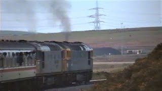 33109 33116 amp 56040  quotThe Faulty Towerquot Railtour 21st October 1995 [upl. by Llemrej]