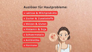 Auslöser für Hautprobleme in der Ernährung  Food For Your Skin [upl. by Neleag]