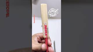 New mini handmade mrf cricket bat  Miniature bat of virat kohli cricket art diy handmade toys [upl. by Amoihc]