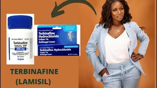 Terbinafine Lamisil  How to use Side effects caution [upl. by Aciretahs]