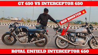 GT650 VS INTERCEPTOR 650  RRP VS MOTO TORQUE  WHICH IS BEST   ROYAL ENFIELD [upl. by Levram112]