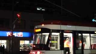 Testing the TTCs New Streetcar Door Operation amp Dewirement [upl. by Anirahs]