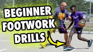 4 Basketball Footwork Drills For Beginners [upl. by Aratak149]