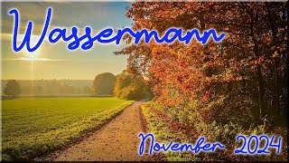 ♒ Wassermann  November 2024 ♒  Einmalige Angebote [upl. by Eidderf551]