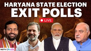 Haryana Exit Poll LIVE I Haryana State Election Exit Poll LIVE I Haryana Assembly Exit Poll LIVE [upl. by Hwang]