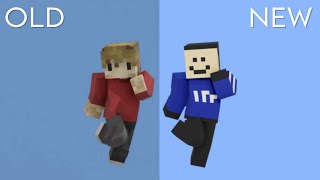 Minecraft Youtubers Dancin Old Vs New [upl. by Reltuc735]