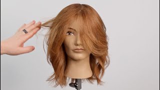 Razor Cut Layered Haircut Tutorial [upl. by Alliber]