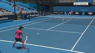 AO Wildcard Playoffs SF Arina Rodionova v Viktorija Rajicic [upl. by Amora]